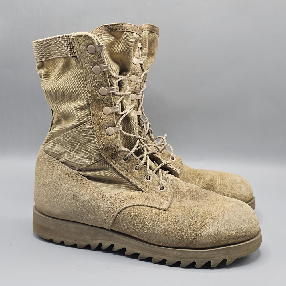 Altama 5877 Hot Weather Ripple Sole Combat Boots 10" Size 10W High Traction